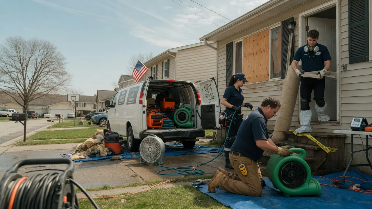 Water Damage Restoration in Neshanic Station, NJ near me